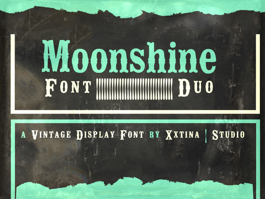 Moonshine Font