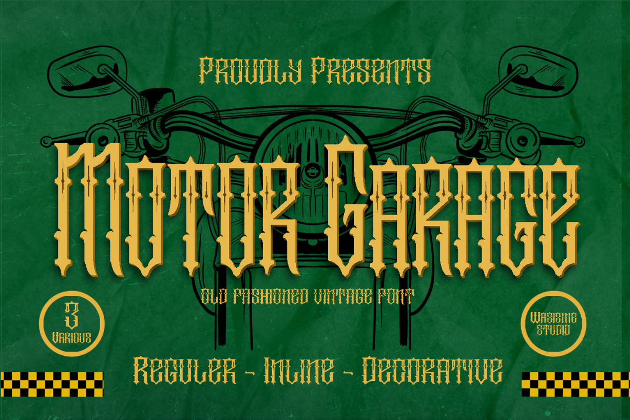 Motor Garage Font