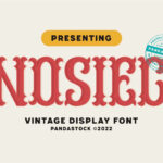 Nosieg Font Poster 1