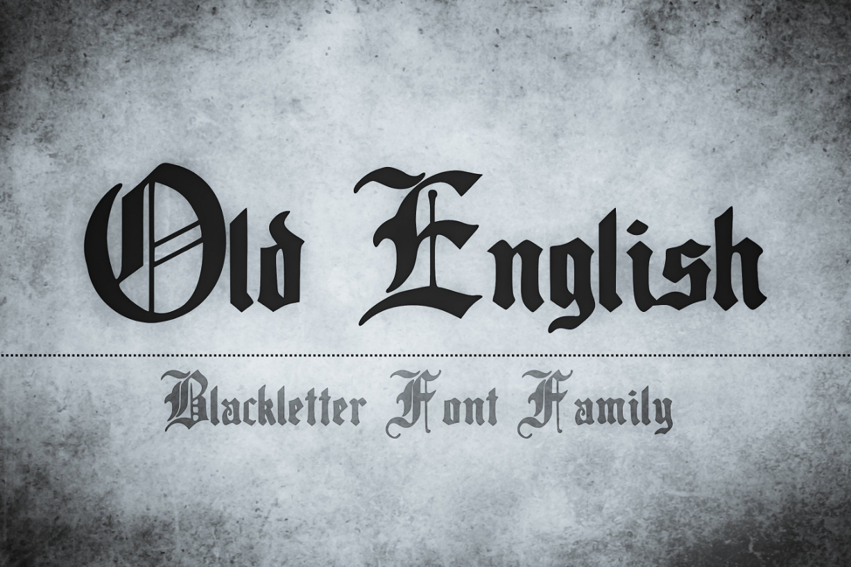 Old English Font