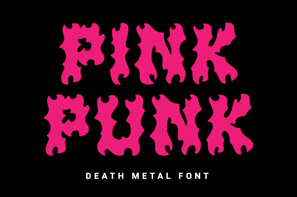 Pink Punk Font