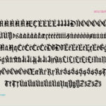 Prescissa Font Poster 10