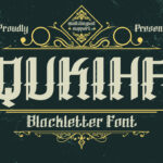 Qukiha Font Poster 3