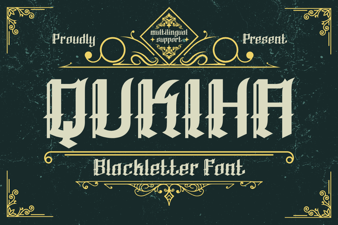 Qukiha Font Poster 1