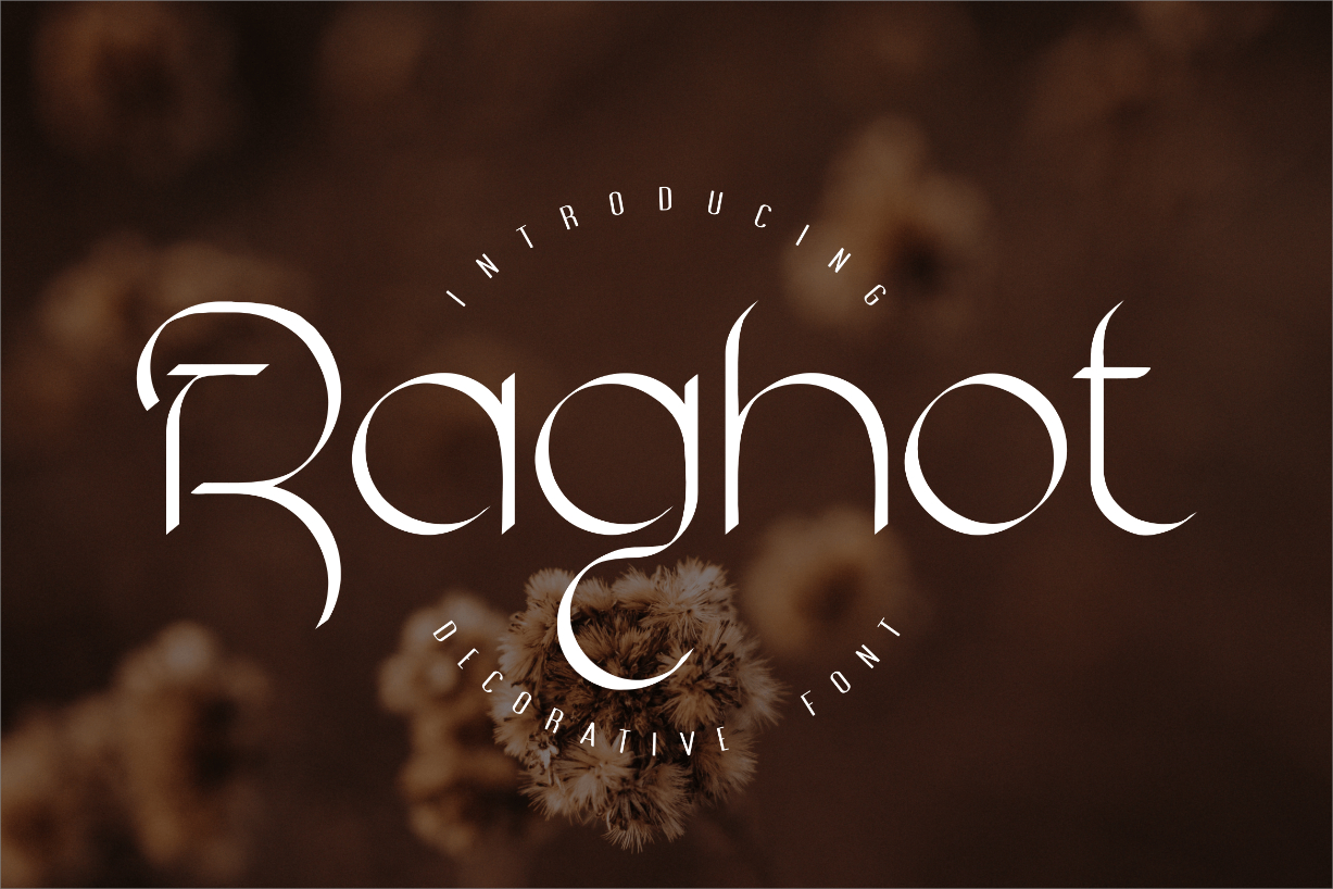 Raghot Font Poster 1