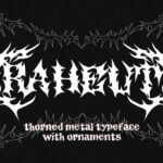 Raheut Font Poster 3