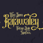 Rajawalley Font Poster 3