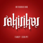 Rakitikar Font Poster 3