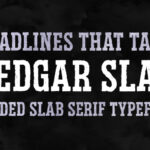 Redgar Slab Fonts