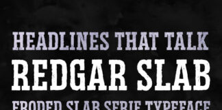 Redgar Slab Fonts