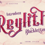 Reylith Font Poster 3