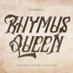 Rhymus Queen Font Poster 3
