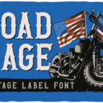 Road Rage Font Poster 5