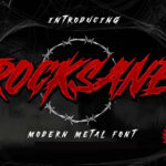 Rocksane Font Poster 3