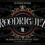 Roodriguez Font Poster 1