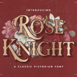 Rose Knight Font Poster 3