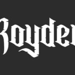 Royden Font Poster 1