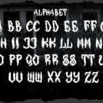 Rungkad Font Poster 4