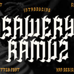 Sawery Ramuz Font Poster 3