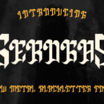 Serogas Font Poster 1