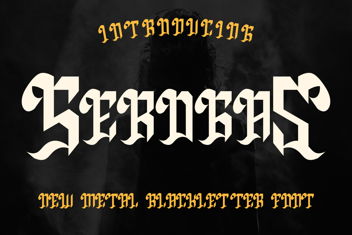 Serogas Font Poster 1