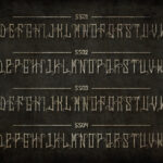 Sadis Font Poster 10