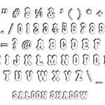 Saloon Font Poster 5