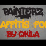 Painters Font Poster 4