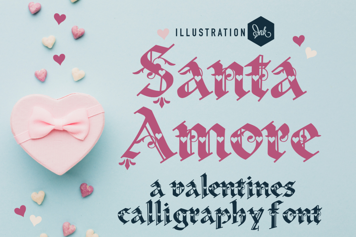 Santa Amore Font Poster 1