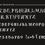 Serath Font Poster 7