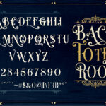 Shoster Font Poster 5