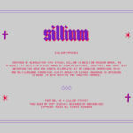 Sillium Font Poster 5