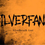 Silverfang Font Poster 3