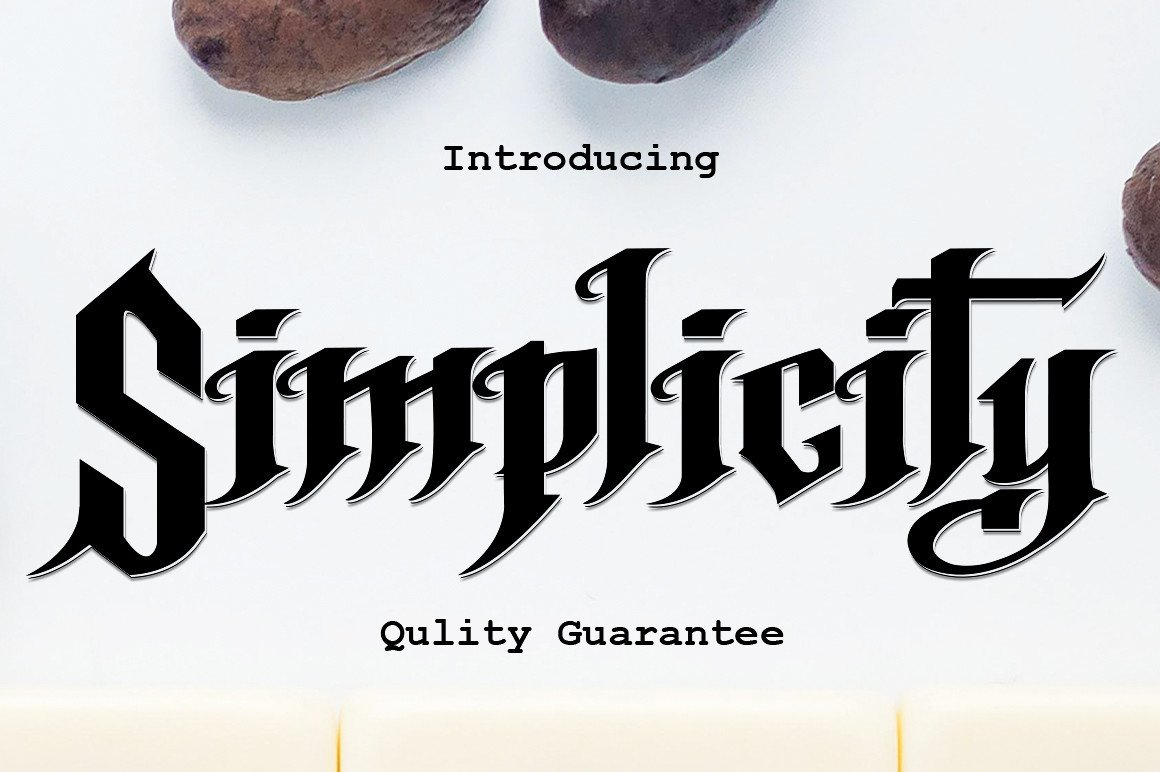 Simplicity Font