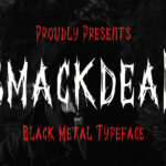 Smackdead Font Poster 1