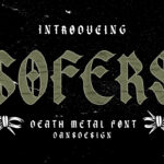 Sofers Font Poster 1