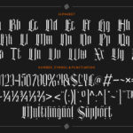 Solipsistic Font Poster 8