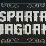 Sparta Jagoan Font Poster 3