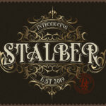 Stalber Font Poster 3