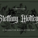 Steffany Wolfeng Font Poster 3