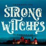 Strong Witches Font Poster 3