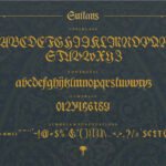 Sultans Font Poster 5