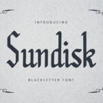 Sundisk Font Poster 1