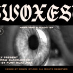 Swoxest Font Poster 3