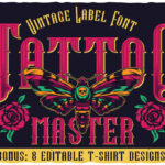 Tattoo Master Font Poster 3