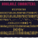 Tattoo Master Font Poster 4