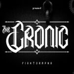 The Cronic Font Poster 1