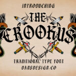 The Crookus Font Poster 3