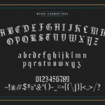 The Quality Brave Font Poster 7