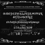 Thundra Font Poster 4